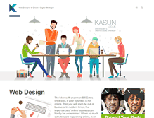 Tablet Screenshot of kasun.co.uk